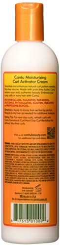 Cantu Natural Hair Curl Activator Cream 12oz (2 Pack) by Cantu