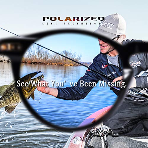 Carfia Retro Gafas de sol Hombre Polarizadas UV400 Protección para Conducir Pesca al Aire Libre Marco de Acetato
