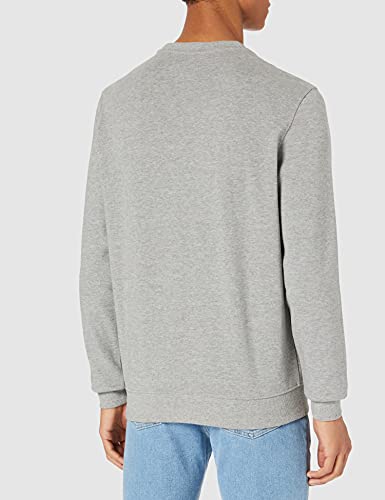 CASUAL FRIDAY Sebastian Flock Print Sweat Sudadera, 50813_Light Grey Melange, XXL para Hombre