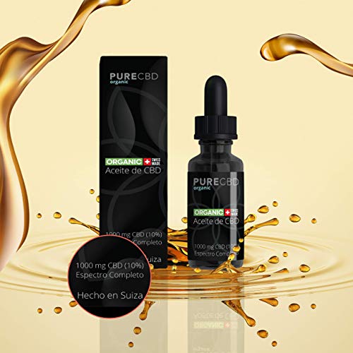 CBD Oil | Aceite de cáñamo enriquecido con 10% CBD (1000mg) | Bio Suisse Orgánico