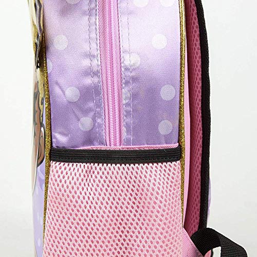 Cerdá 2100002546, Mochila Infantil Niñas, Rosa, 31 cm