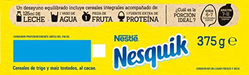 Cereales Nestlé Nesquik - 1 paquete de 375 g