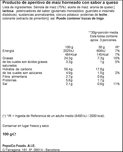 Cheetos Rizos Aperitivo de Maíz Horneado, 100g