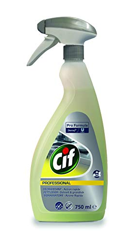 Cif Professional 100856436 Power Degreaser Concentrate, Aluminiumverträglich Perfume and Dye Style para cocina Área de alimentos, 0,75 litros