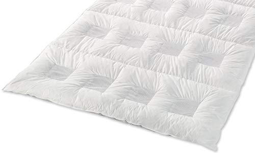 Clima Balance 56496 Zudecke Premium Medium, 155 x 220 cm, 630 g, Color Blanco