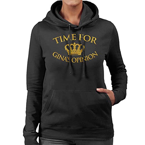 Cloud City 7 Brooklyn Nine Nine Time For Ginas Opinion Women's Hooded Sweatshirt