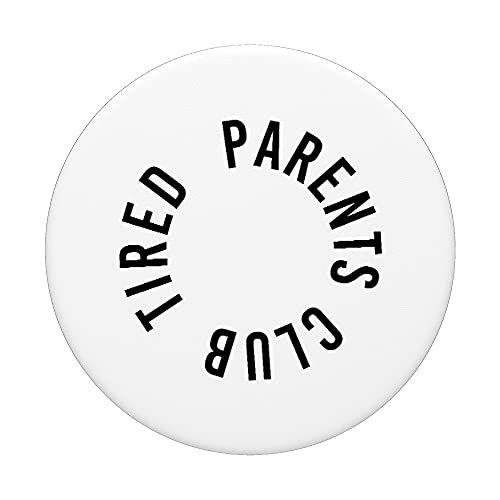 Club de padres cansados Diversión Nuevo bebé Revelación PopSockets PopGrip Intercambiable