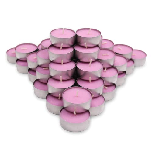 COCODOR Velas de té aromáticas / Té de Rosa (Tea Rose) / 10g / 25 Unidades / Tiempo de combustión 4-5 horas / Velas Perfumadas, Fragancia de Habitación