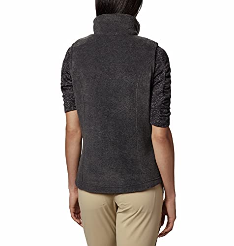 Columbia Chaleco femenino Benton Springs de Petite - Petite Outerwear, -charcoal heather, PXS