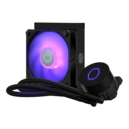 Cooler Master MasterLiquid ML120L V2 RGB Refrigeración a Liquido + ARCTIC MX-4 Compuesto térmico de alto rendimiento de micropartículas de carbono, pasta térmica para cualquier ventilador de CPU