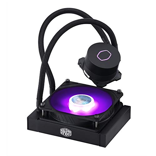 Cooler Master MasterLiquid ML120L V2 RGB Refrigeración a Liquido + ARCTIC MX-4 Compuesto térmico de alto rendimiento de micropartículas de carbono, pasta térmica para cualquier ventilador de CPU