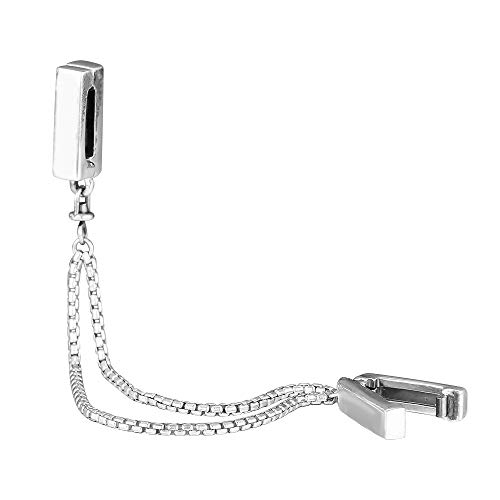 COOLTASTE 2018 Otoño Reflexiones Cadenas Flotantes Cadena de Seguridad 925 Plata DIY Se adapta para Original Pandora Pulseras Charm Joyería De Moda