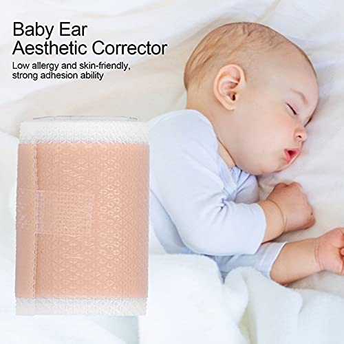 Corrector cosmético de orejas, Corrector estético de orejas de bebé 4 X 50CM Corrector estético de orejas de silicona para recién nacidos Correctores estéticos de baja alergia para