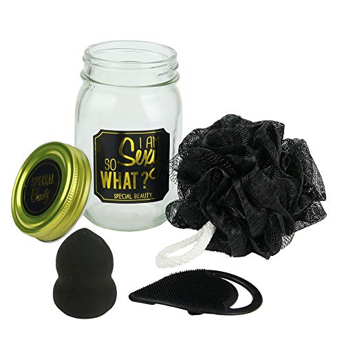 cosmetic Club Coffret Mason Jar Beaute Special limpieza negro