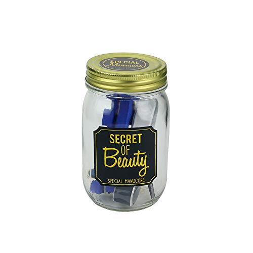 cosmetic Club Coffret Mason Jar Beaute Special Manicura Azul