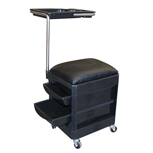 Crisnails® Carrito de Mantenimiento para Manicura y Pedicura Profesional con Ruedas