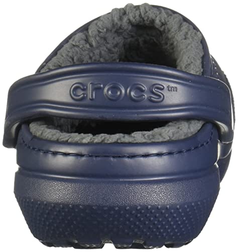 Crocs Classic Lined Clog, Zuecos Unisex Adulto, Navy/Charcoal, 42/43 EU