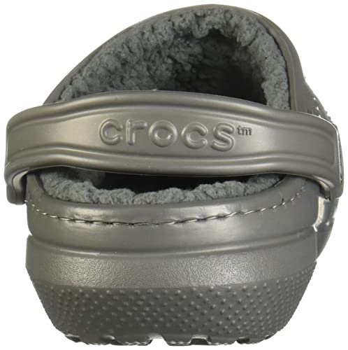 Crocs Classic Lined Clog, Zuecos Unisex Adulto, Slate Grey/Smoke, 38/39 EU