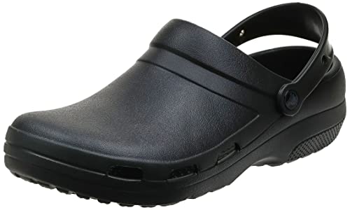 Crocs Specialist II Vent Clog Unisex Adulta Zuecos, Negro (Black 001), 42/43 EU