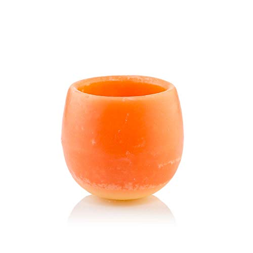 Cuencum Cuenco Aromático Ambientador ideal para decoración de hogar mejor que velas aromáticas especial para regalar (Canela Naranja, Grande)