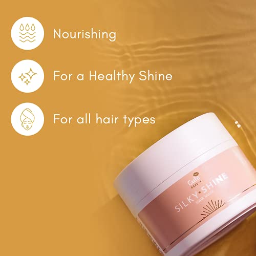 Cute Beauty® Mascarilla Capilar Silky Shine | 150 ml Acondicionador Profundo para Cabello Seco y Dañado | Tratamientos Contra las Puntas Abiertas y Cabello Encrespado