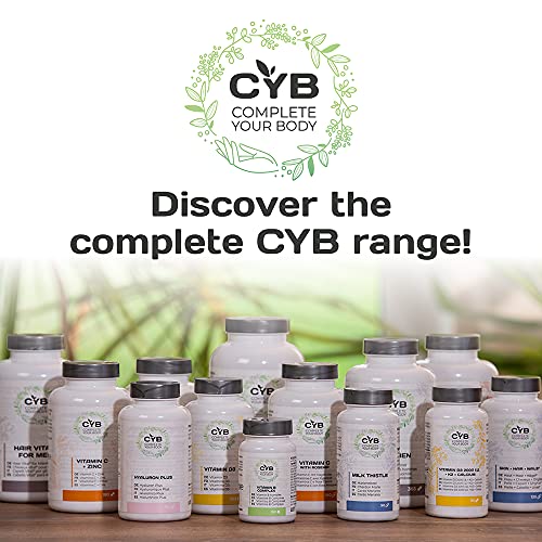 CYB Complete Your Body - Vitamina C + cinc, 180 pastillas