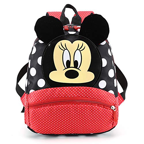 CYSJ Mochilas Escolares, Mochila 3D Minnie Mickey Mouse, Mochila Escolar para Niños, Mochila de Gran Capacidad,Mochila de Viaje para Deportes al Aire Libre, Regalo de Cumpleaños para Niños