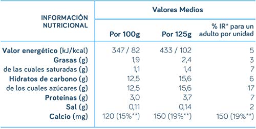 Danone sabores Fre/Mac/Plat/Tar. Queso 8x120 g