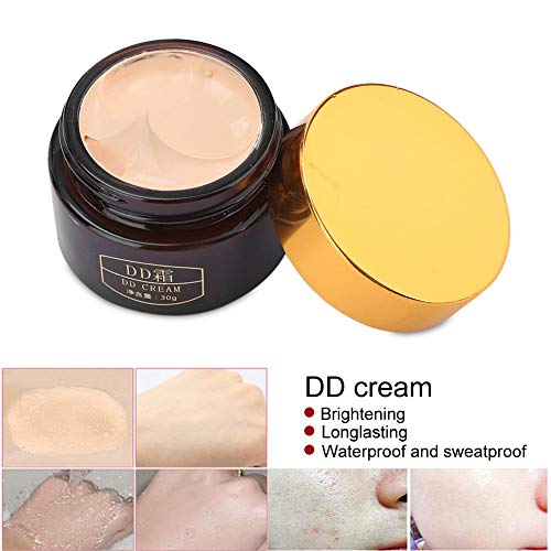 DD Cream, Crema Hidratante Aislante, Crema de Belleza Duradera y Brillante Para el Corrector y el Cuidado de la Piel