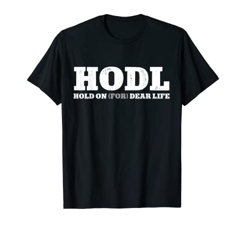 Definición HODL Divertido Crypto Inversor Holding Criptomoneda Camiseta