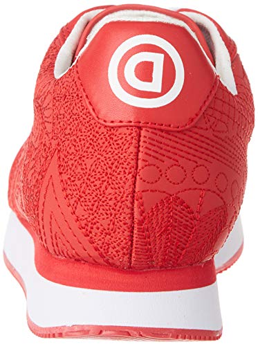 Desigual Shoes Galaxy Lottie, Zapatillas Mujer, Rojo Roja 3061, 38 EU