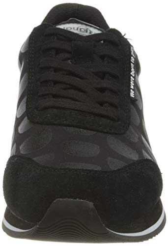 Desigual Shoes_Pegaso_logomania, Zapatillas Mujer, Negro, 38 EU