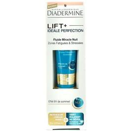 Diadermine – Fluido Miracle nocturno Lift+ ideal para la perfección de las ondas cansadas y estresadas, 15 ml