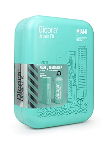 Dicora Urban Fit Set Miami, eau toilette 100 ml + Sport Bottle 500 ml