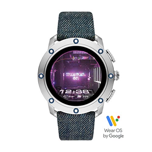 Diesel Smartwatch Pantalla táctil para Hombre de Connected con Correa en Lienzo DZT2015