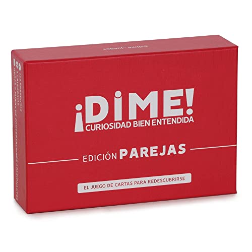 ¡Dime! Juego de Parejas Compuesto de 144 Cartas Que te permitirá Tener Conversaciones apasionantes y desarrollar la complicidad con tu Pareja - Idea Regalo