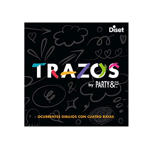 Diset - Party & Co trazos, Juego de Mesa de Dibujar a Partir de 8 años