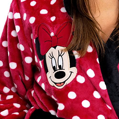 Disney Bata para Mujer Minnie Mouse Rojo XX-Large