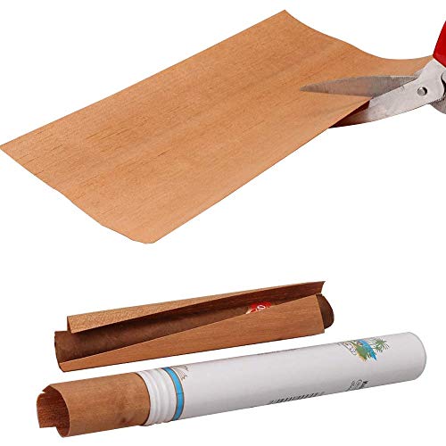 DJR Palitos de cigarro, Hojas de Cedro para Divisor de cigarros y humidor, Bandeja de Revestimiento Inserto cigarro 16x8cm 12 Piezas