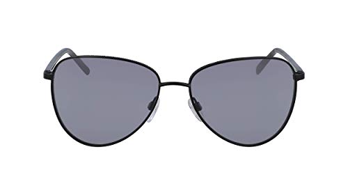 DKNY DK301S Gafas de Sol, Grey, 58 para Mujer