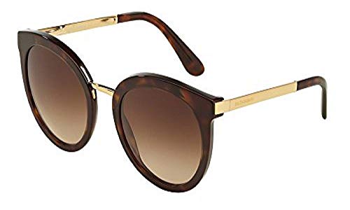 Dolce & Gabbana 0Dg4268, Gafas de Sol para Mujer, Marrón (Havana), 52