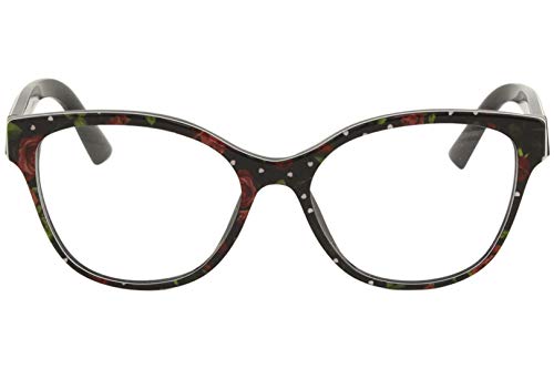 Dolce & Gabbana Gafas de Vista PRINTED DG 3322 ROSES AND HEARTS 54/16/145 mujer