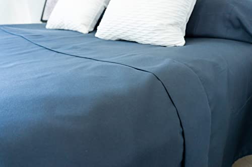 Donegal Collections - Juego de Sabanas Completo de Ropa de Cama - Sabanas 150 x 190 y Sabanas 150x200 - Tacto Extrasuave - Disponible Sabanas Cama 150 - Color Gris Oscuro - Fabricado en España.