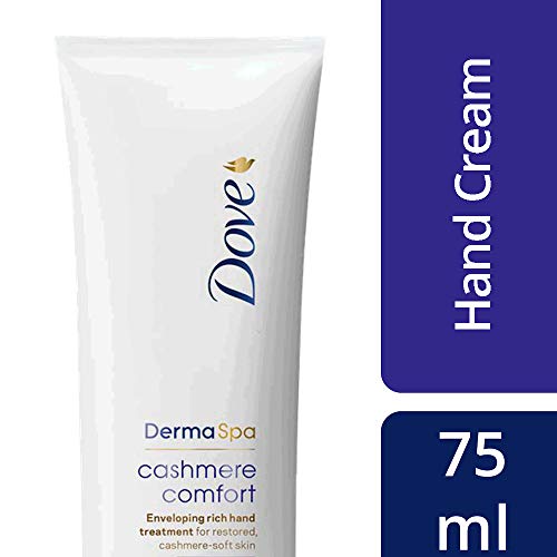 Dove Derma Spa Crema de Manos Confort Cachemira, 75 ml