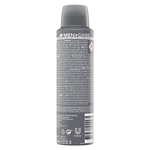 Dove Men + Care Desodorante Spray Invisible Dry – transpirant, 3 Pack (3 x 150 ml)