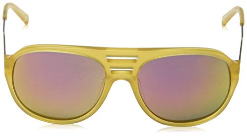 DSQUARED2 Sonnenbrille Dq0185 39z 58 Gafas de Sol, Amarillo (Gelb), 58.0 para Hombre