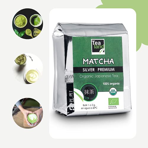 Eguia te matcha orgánico, lata de 100 g de polvo japonés puro 100% & primera calidad te matcha slim adelgazante | te verde matcha detox, color intenso & aroma natural