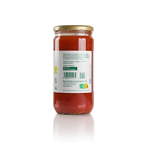 Ekolo Tomate Triturado Ecológico, 6 Tarros * 700G 6 Unidades 3960 ml