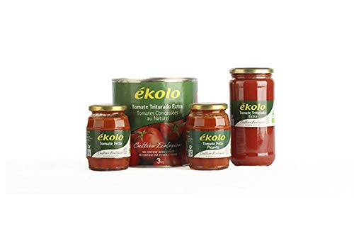 Ekolo Tomate Triturado Ecológico, 6 Tarros * 700G 6 Unidades 3960 ml