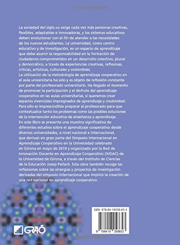 El Aprendizaje cooperativo en La Universidad Del Siglo XXI: Propuestas, estrategias y reflexiones: E01 (Investigación educativa)